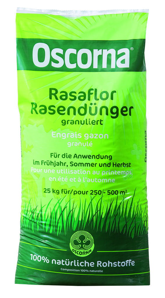 Oscorna-Rasaflor Rasendünger granuliert Oscorna-Rasaflor Rasendünger granuliert
